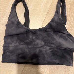 lululemon athletica Grey/diamond die reversible Align Bra